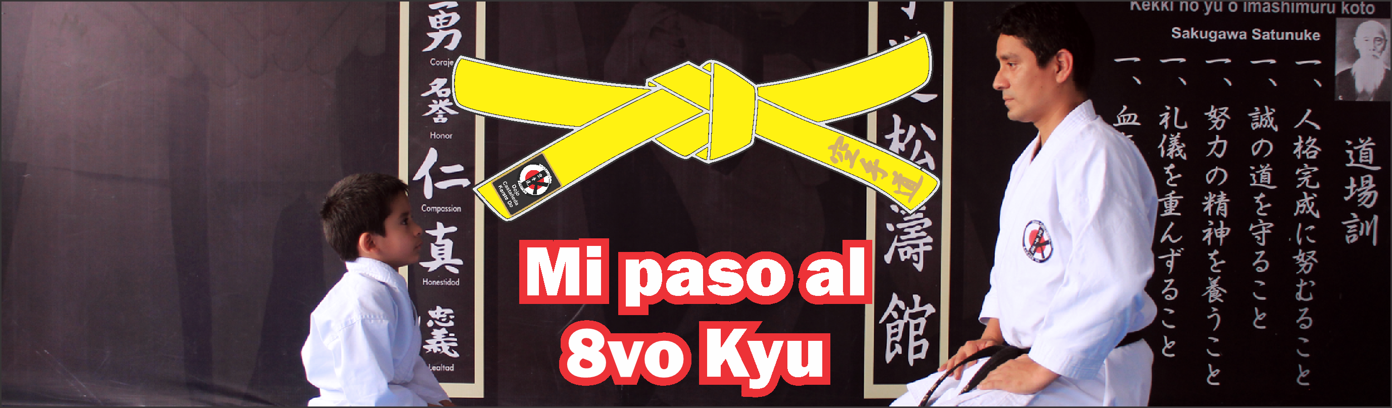 Mi paso al 8vo Kyu Karate Do Shotokan (Cinturón Amarillo) Dojo