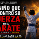 Portada del libro el niño que encontro la fuerza en el karate-videos